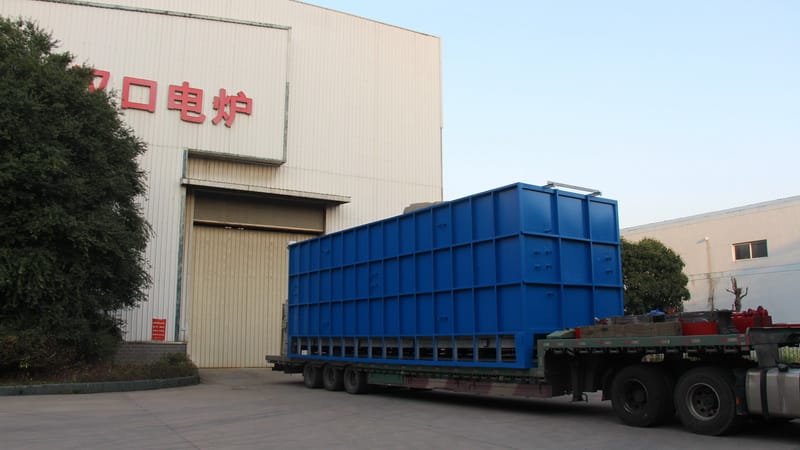 四川客戶定制臺(tái)車(chē)式電阻爐